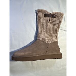 Women's UGG Shaina Knitted Boots in Grey Size 11